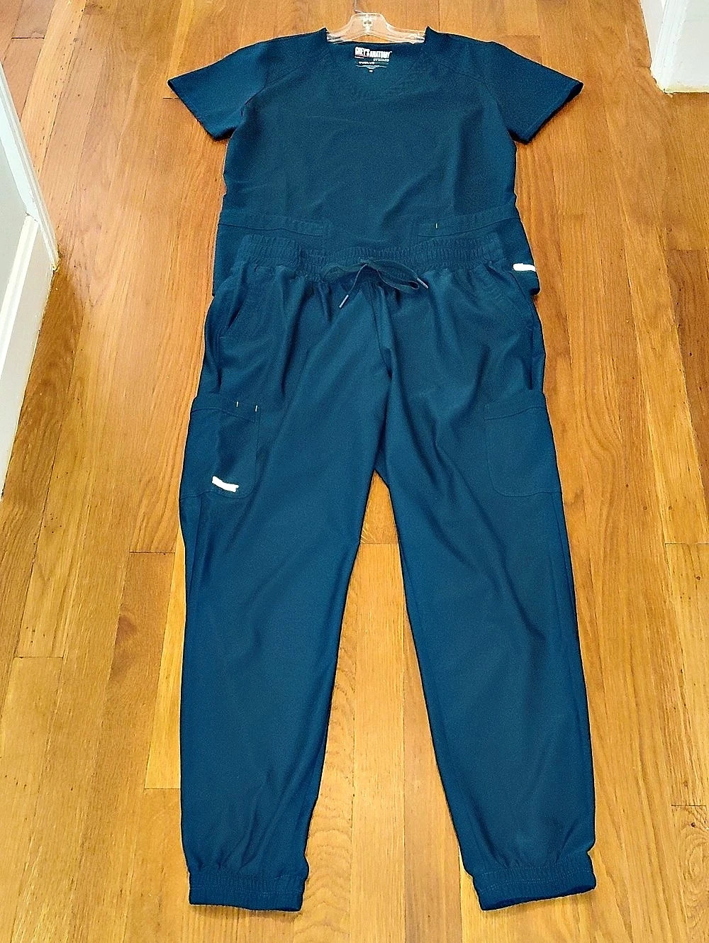 Grey's Anatomy by Barco Blue Short Sleeve 2 Piece Set
